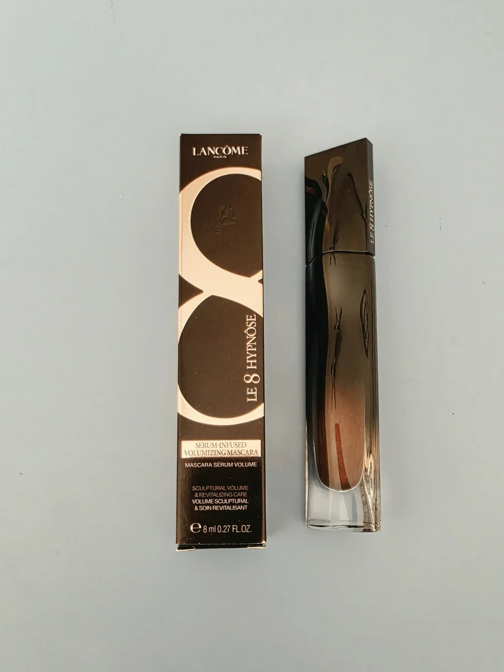 Lancôme Le 8 Hypnôse Serum Infused Volumizing Mascara - NIB 03 Noir Grenat